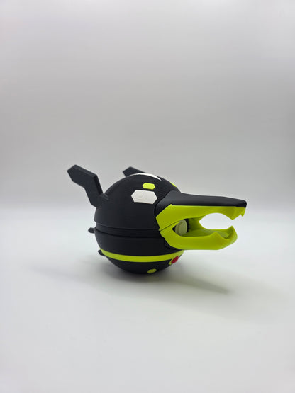 Character Design - 3D Printed Character Ball - Zygarde 10% Form - Unique Display Collectible.