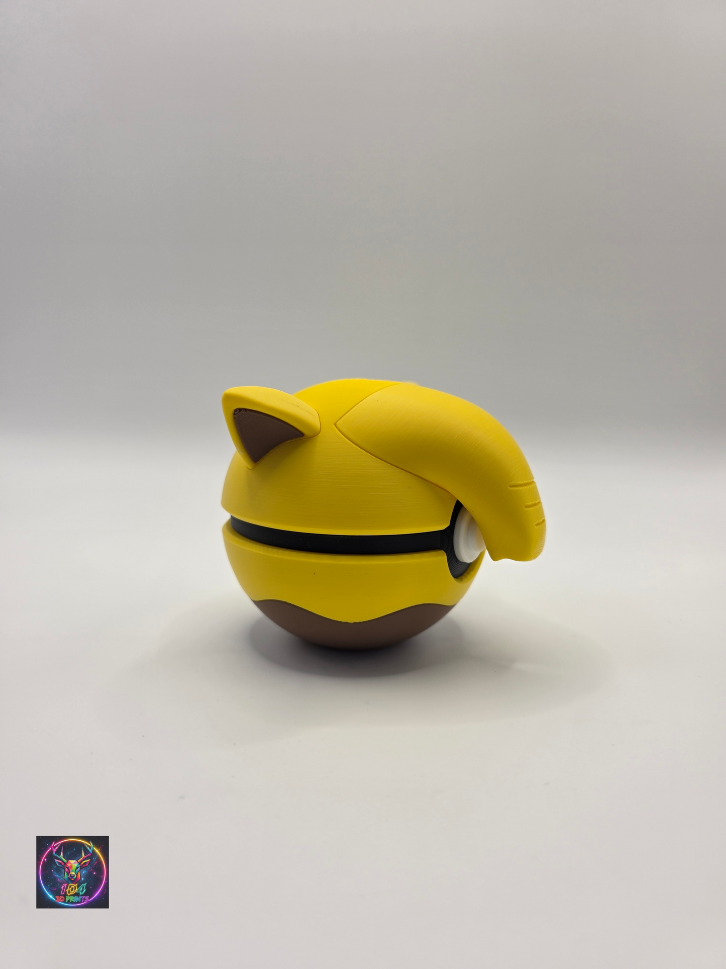 Character Design - 3D Printed Character Ball - Drowzee - Unique Display Collectible.