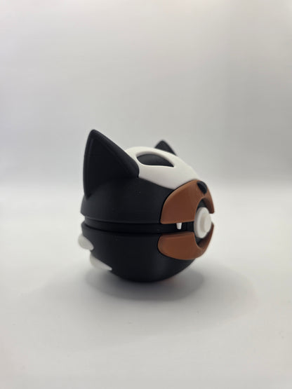 Character Design - 3D Printed Character Ball - Houndour - Unique Display Collectible.