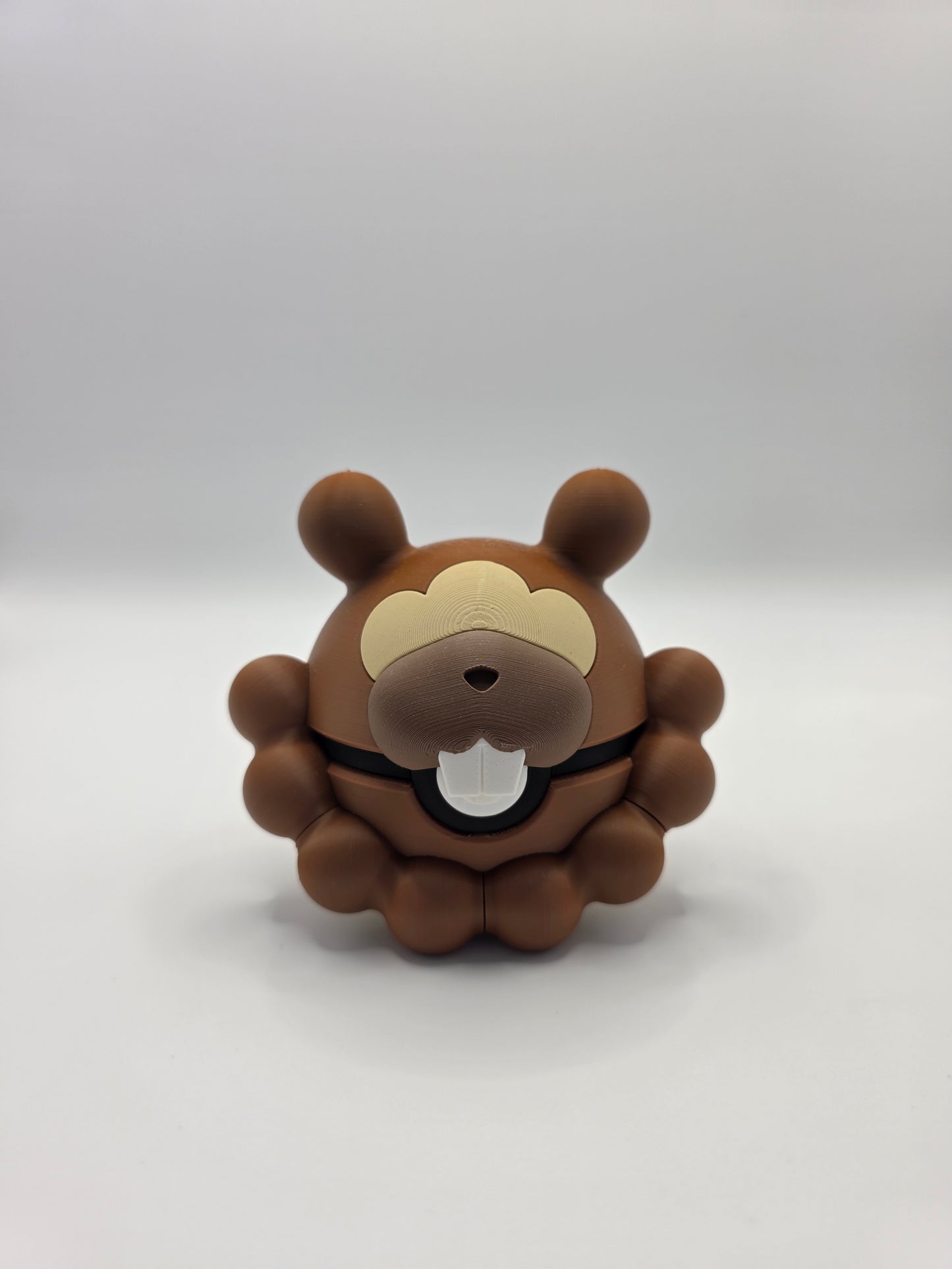 Character Design - 3D Printed Character Ball - Bidoof - Unique Display Collectible.