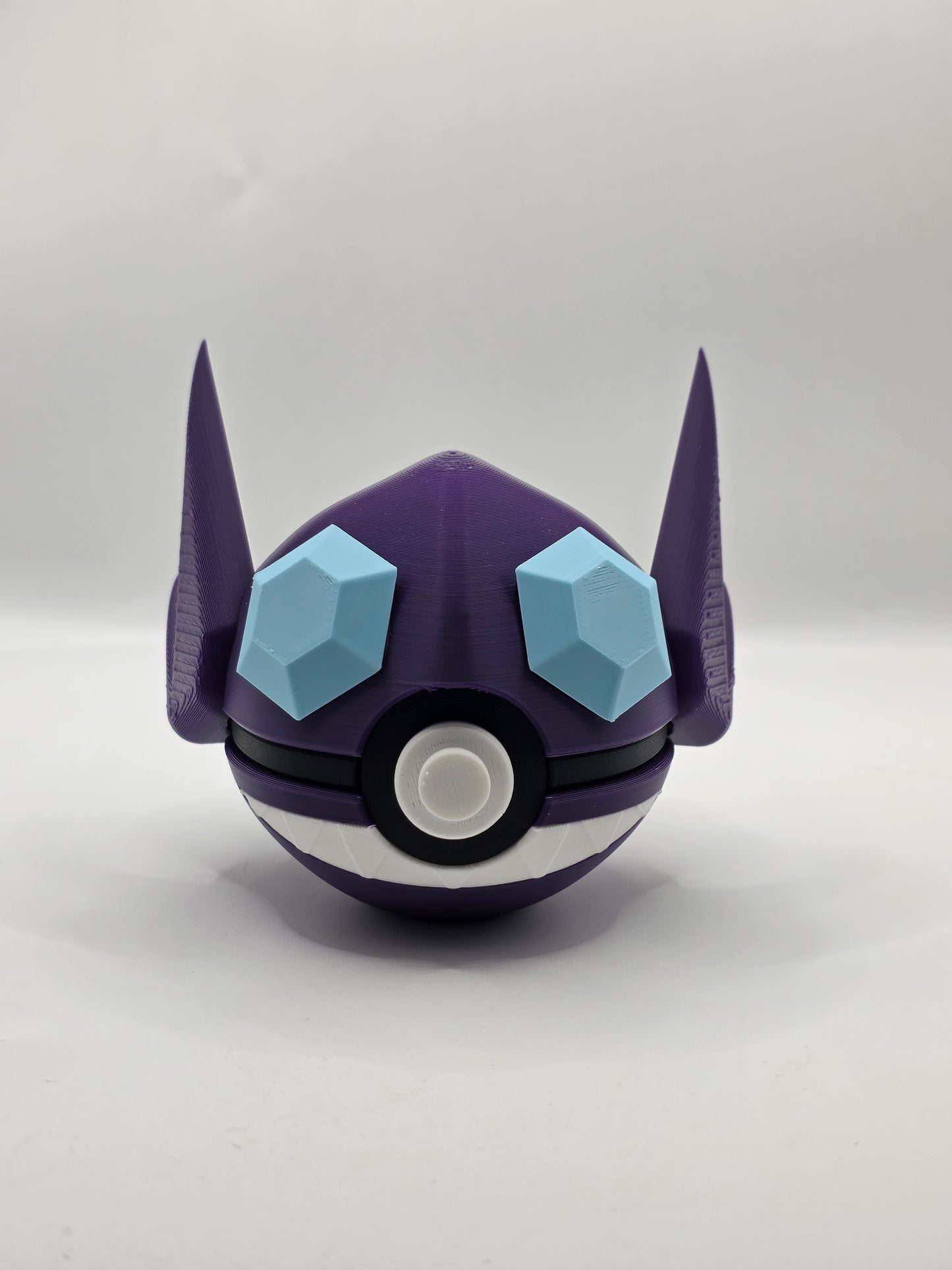 Character Design - 3D Printed Character Ball - Sableye - Unique Display Collectible.