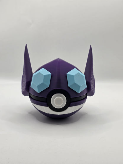 Character Design - 3D Printed Character Ball - Sableye - Unique Display Collectible.