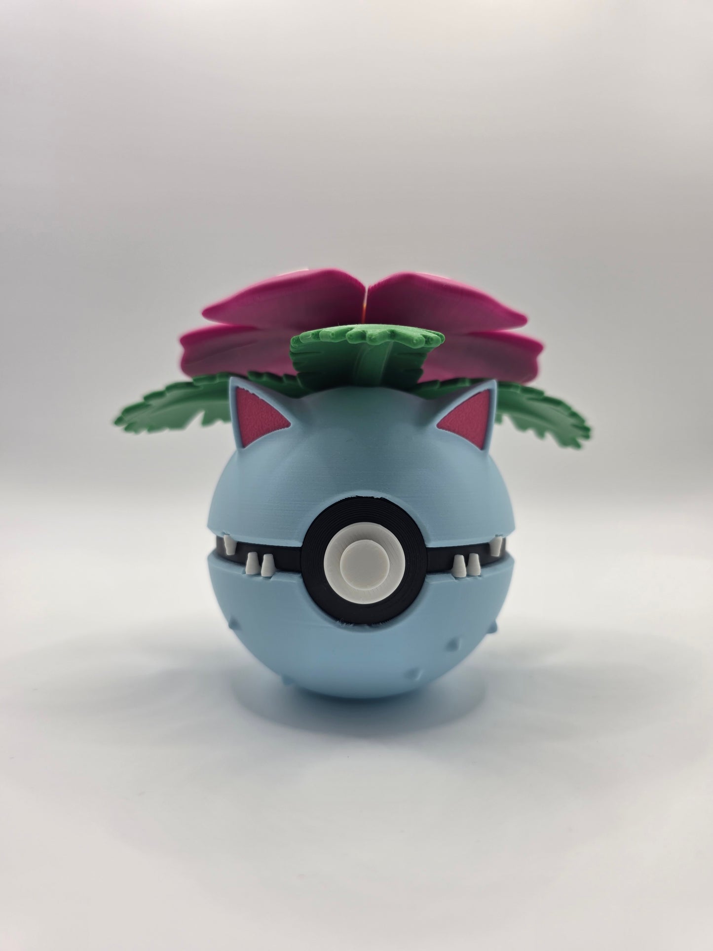 Character Design - 3D Printed Character Ball - Venusaur - Unique Display Collectible.
