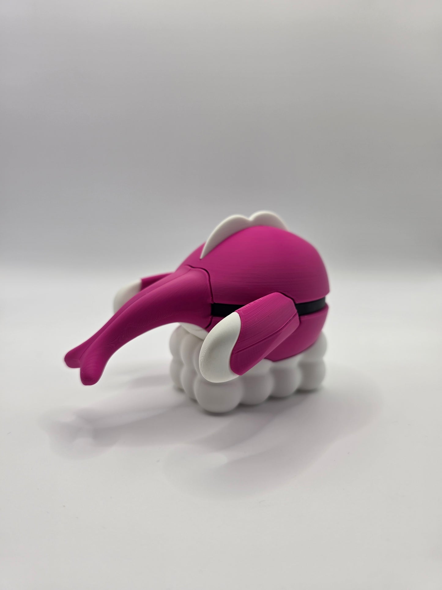Character Design - 3D Printed Character Ball - Tatsugiri - Unique Display Collectible.