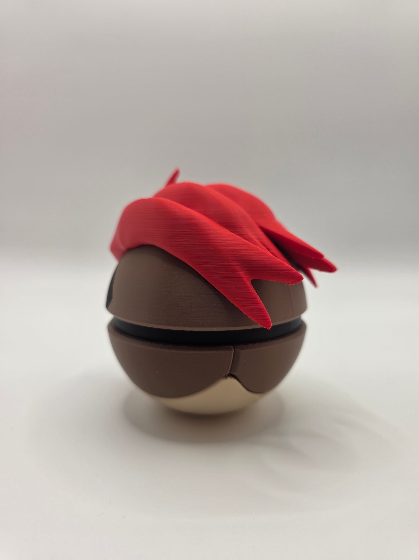 Character Design - 3D Printed Character Ball - Pidgeotto - Unique Display Collectible.