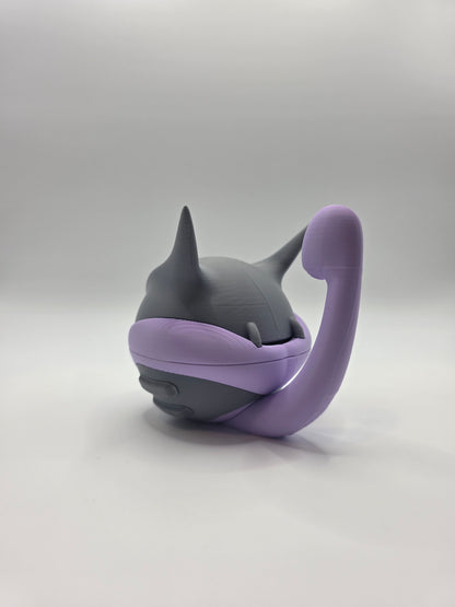 Character Design - 3D Printed Character Ball - Mega Mewtwo X- Unique Display Collectible.
