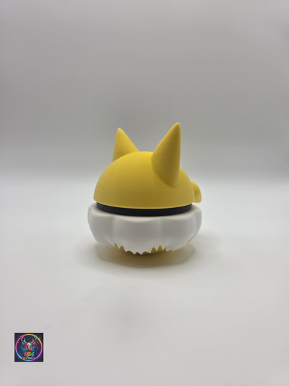 Character Design - 3D Printed Character Ball - Hypno - Unique Display Collectible.