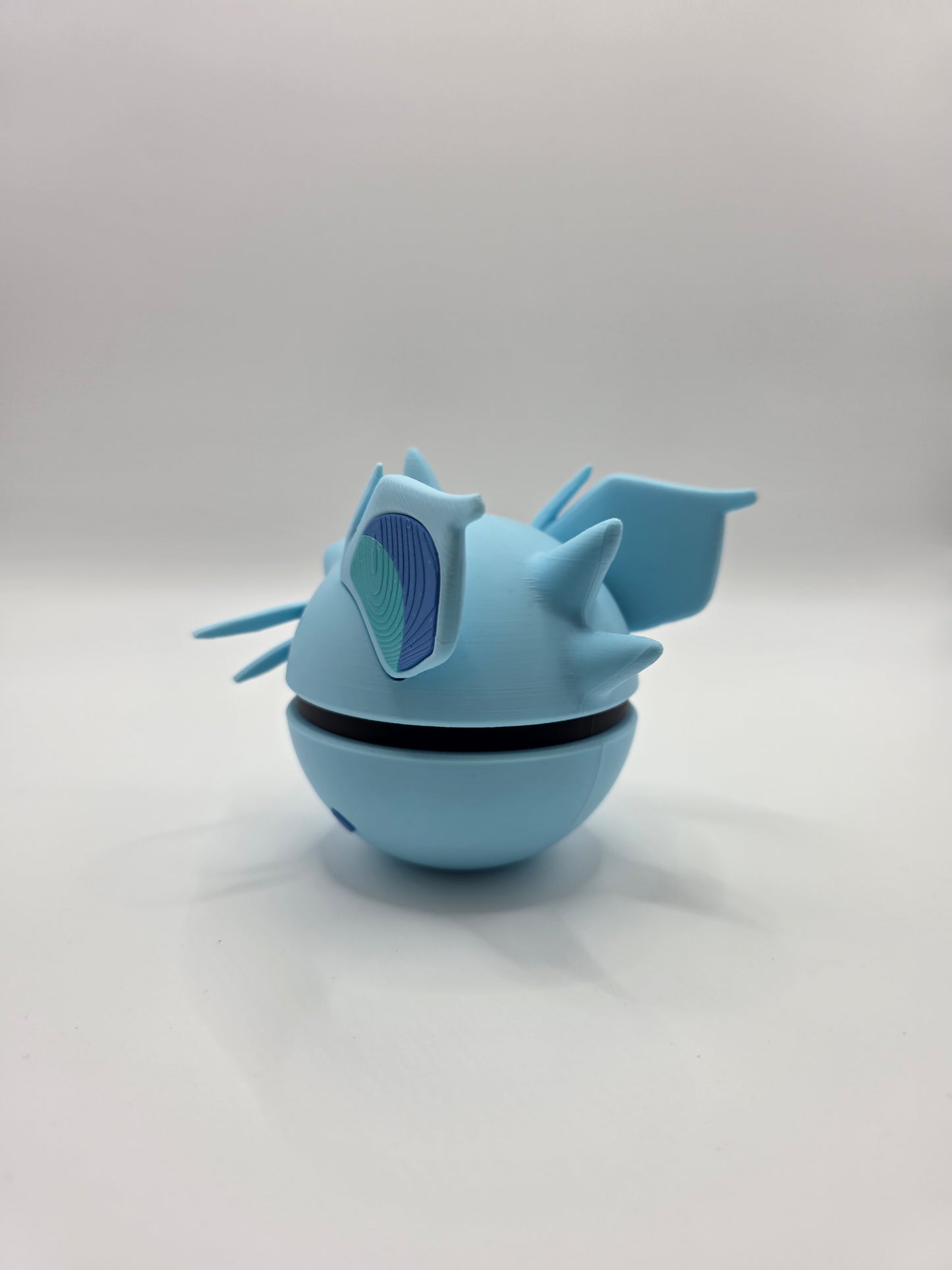 Character Design - 3D Printed Character Ball - Nidoran F - Unique Display Collectible.