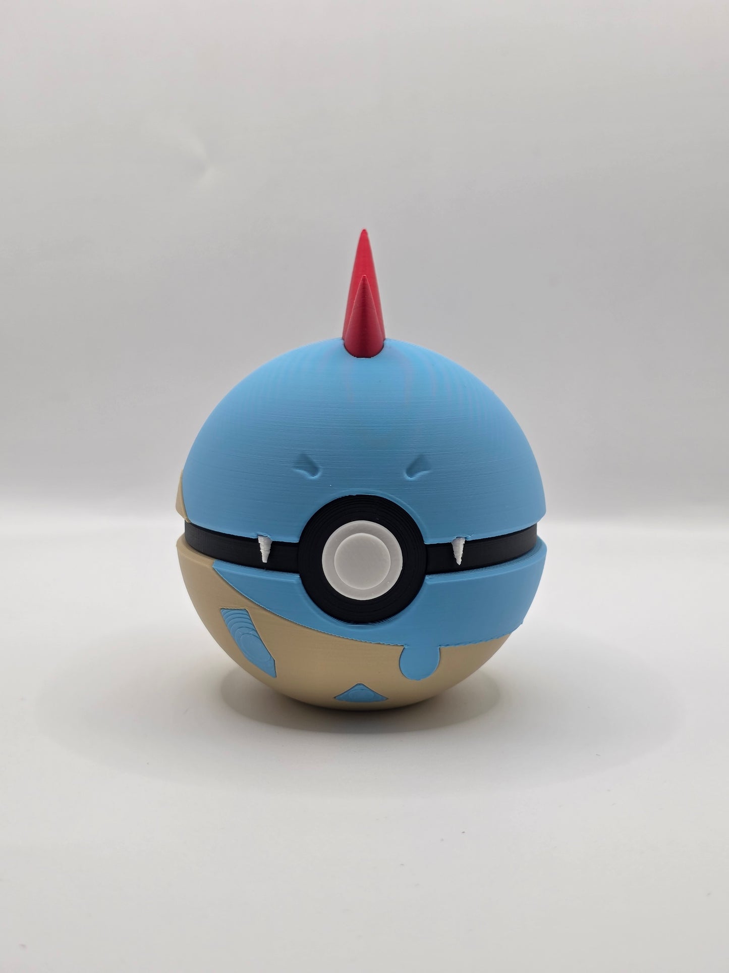 Character Design - 3D Printed Character Ball - Croconaw - Unique Display Collectible.