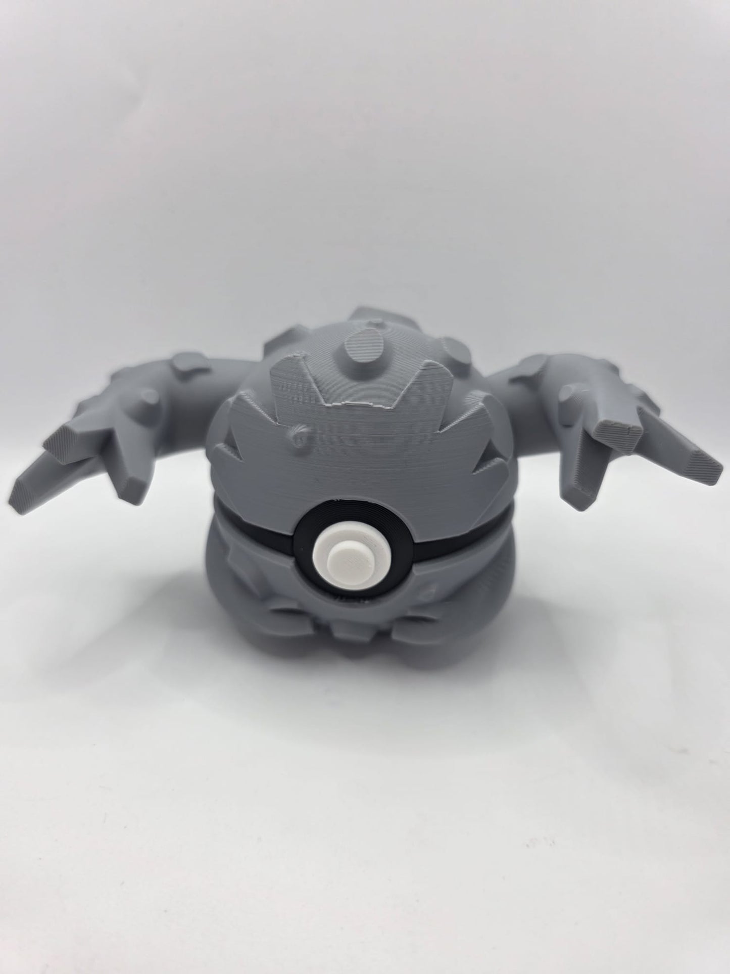 Pokemon Character Design - 3D Printed Pokeball - Graveler - Exclusive Display Collectible.