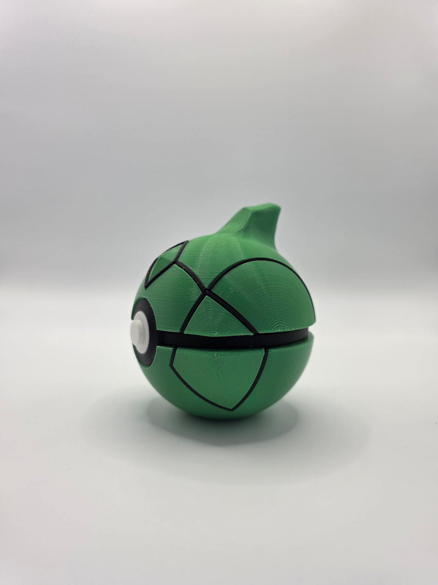 Character Design - 3D Printed Character Ball - Metapod - Unique Display Collectible.
