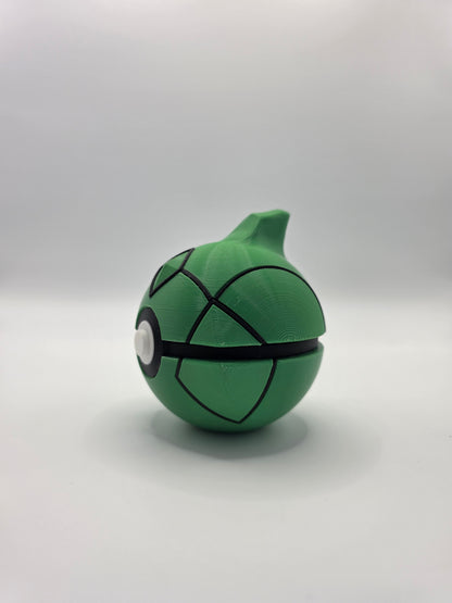 Character Design - 3D Printed Character Ball - Metapod - Unique Display Collectible.