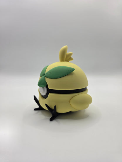 Character Design - 3D Printed Character Ball - Browt - Unique Display Collectible.