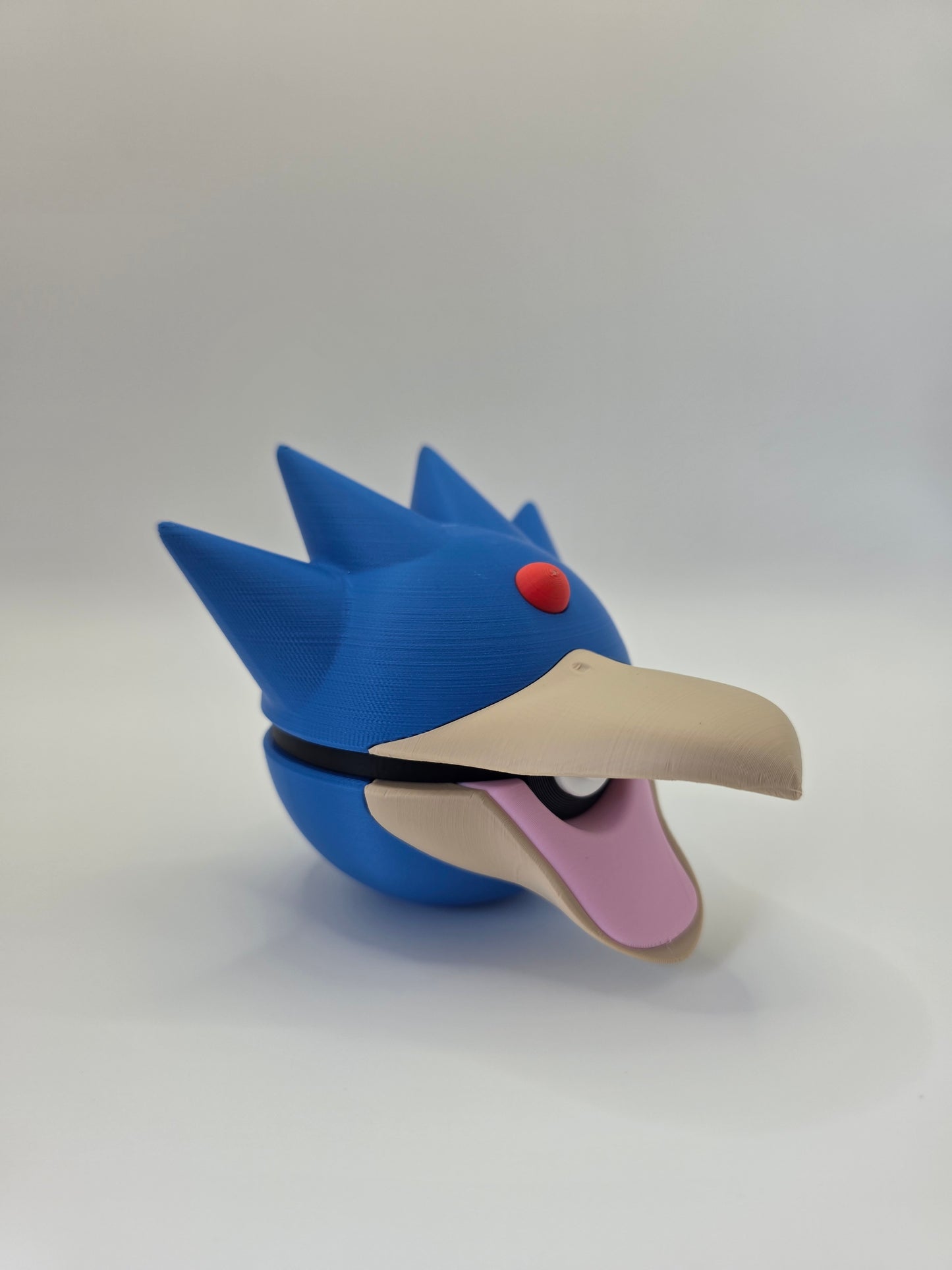 Character Design - 3D Printed Character Ball - Golduck - Unique Display Collectible.
