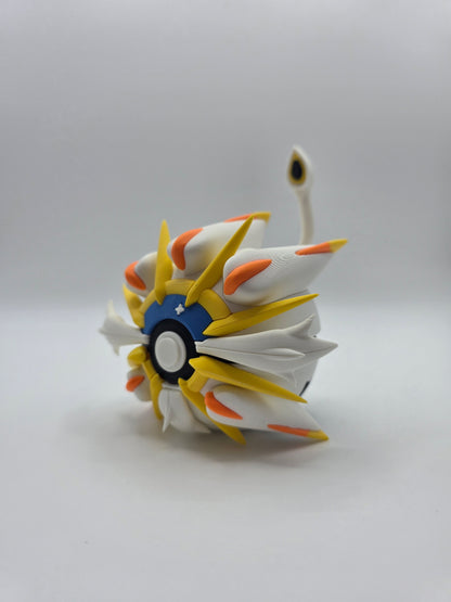 Character Design - 3D Printed Character Ball - Solgaleo - Unique Display Collectible.