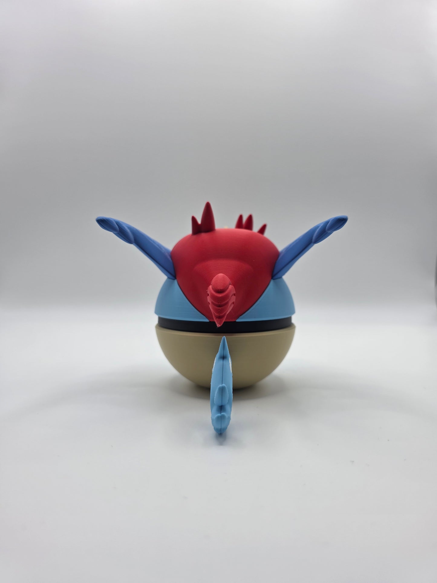 Character Design - 3D Printed Character Ball - Keldeo - Unique Display Collectible.