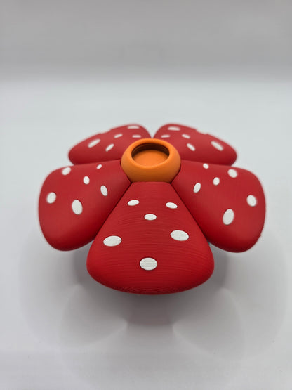 Character Design - 3D Printed Character Ball - Vileplume - Unique Display Collectible.