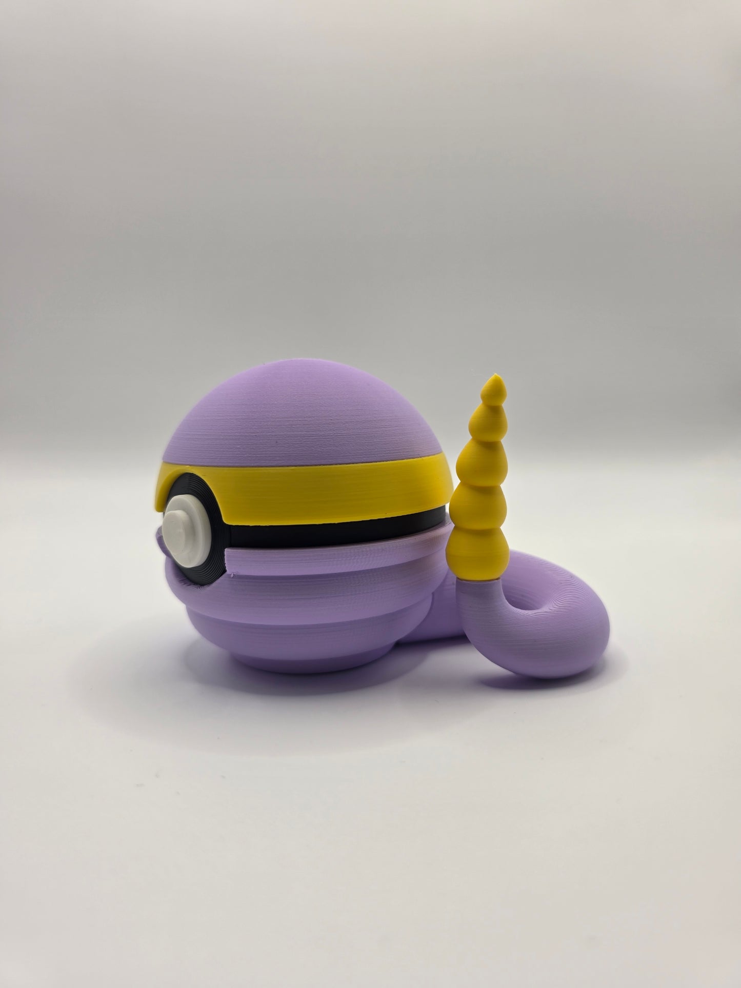 Character Design - 3D Printed Character Ball - Ekans - Unique Display Collectible.