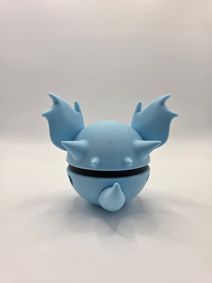 Character Design - 3D Printed Character Ball - Nidorina - Unique Display Collectible.