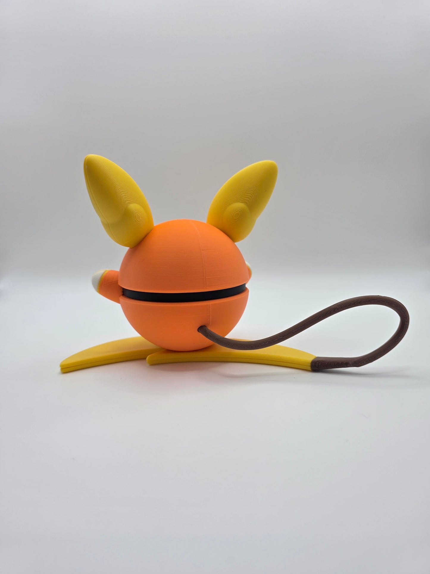 Character Design - 3D Printed Character Ball - Alolan Raichu - Unique Display Collectible.
