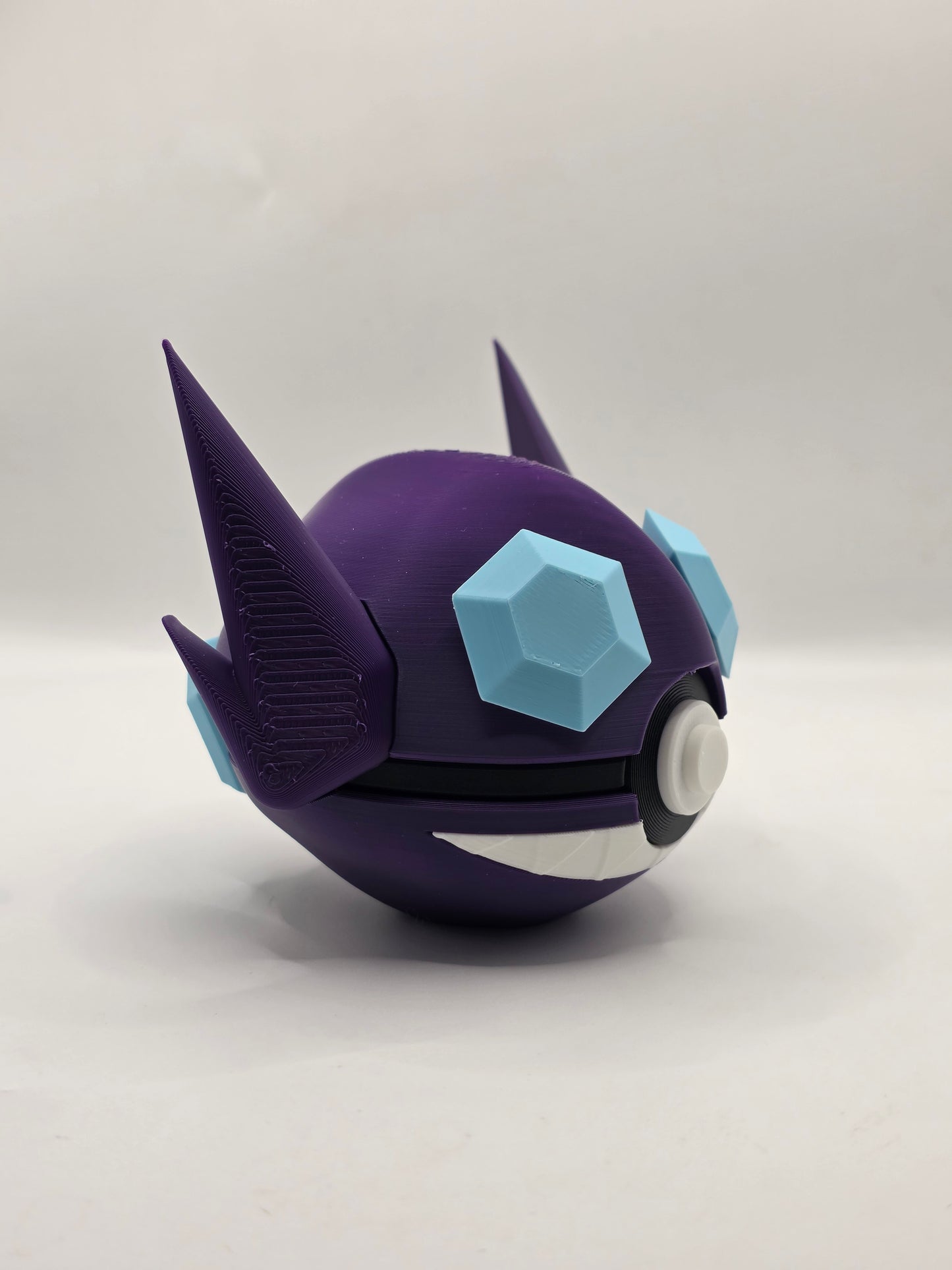 Character Design - 3D Printed Character Ball - Sableye - Unique Display Collectible.