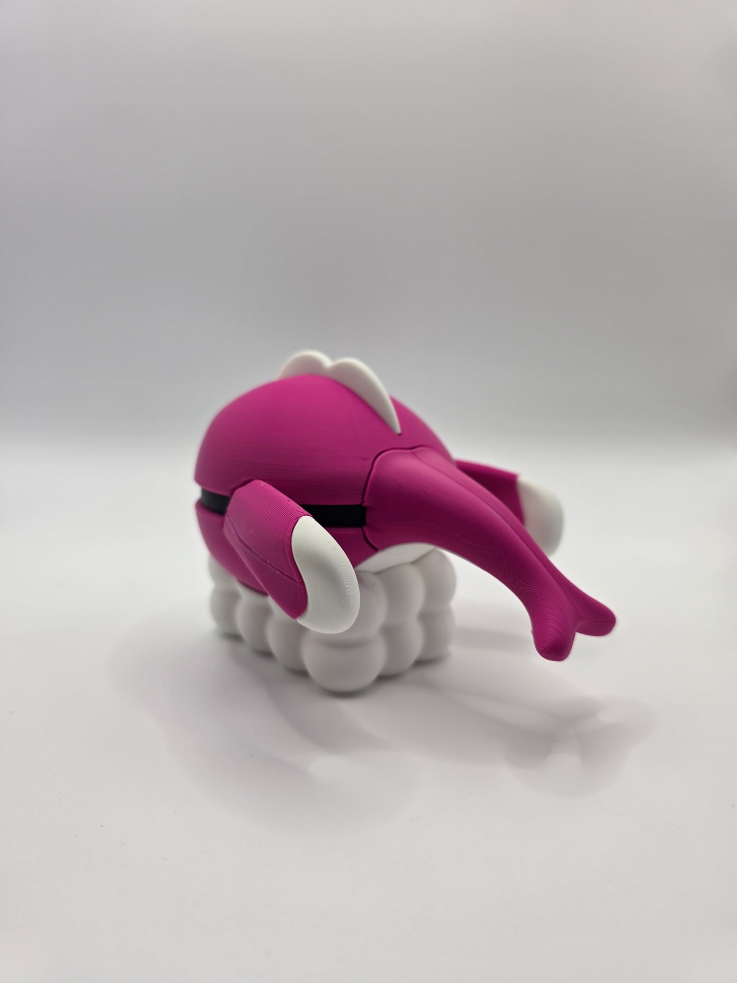 Character Design - 3D Printed Character Ball - Tatsugiri - Unique Display Collectible.