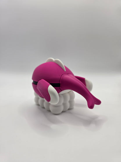 Character Design - 3D Printed Character Ball - Tatsugiri - Unique Display Collectible.