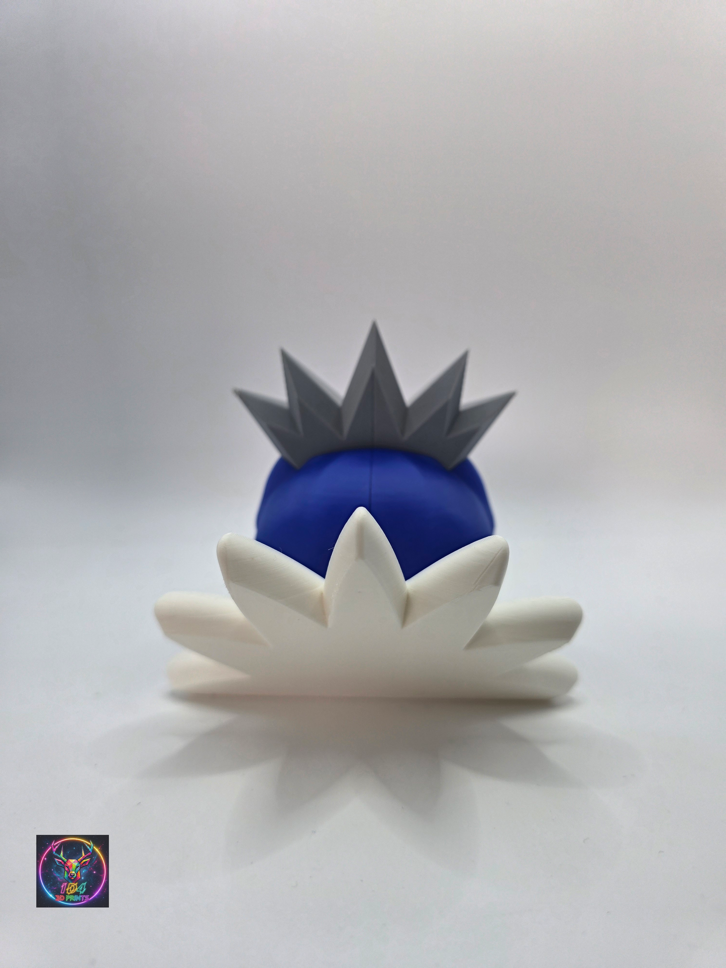 Character Design - 3D Printed Character Ball - Shiny - Tyrantrum- Unique Display Collectible.