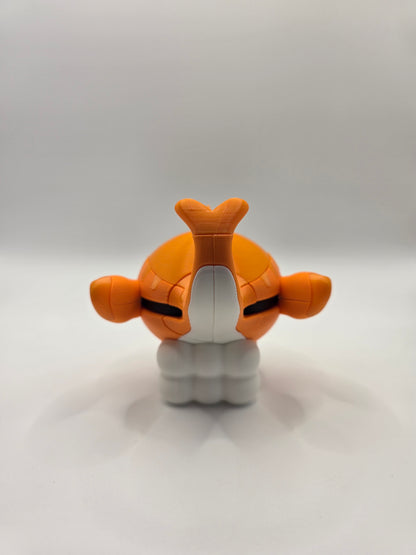 Character Design - 3D Printed Character Ball - Tatsugiri - Unique Display Collectible.