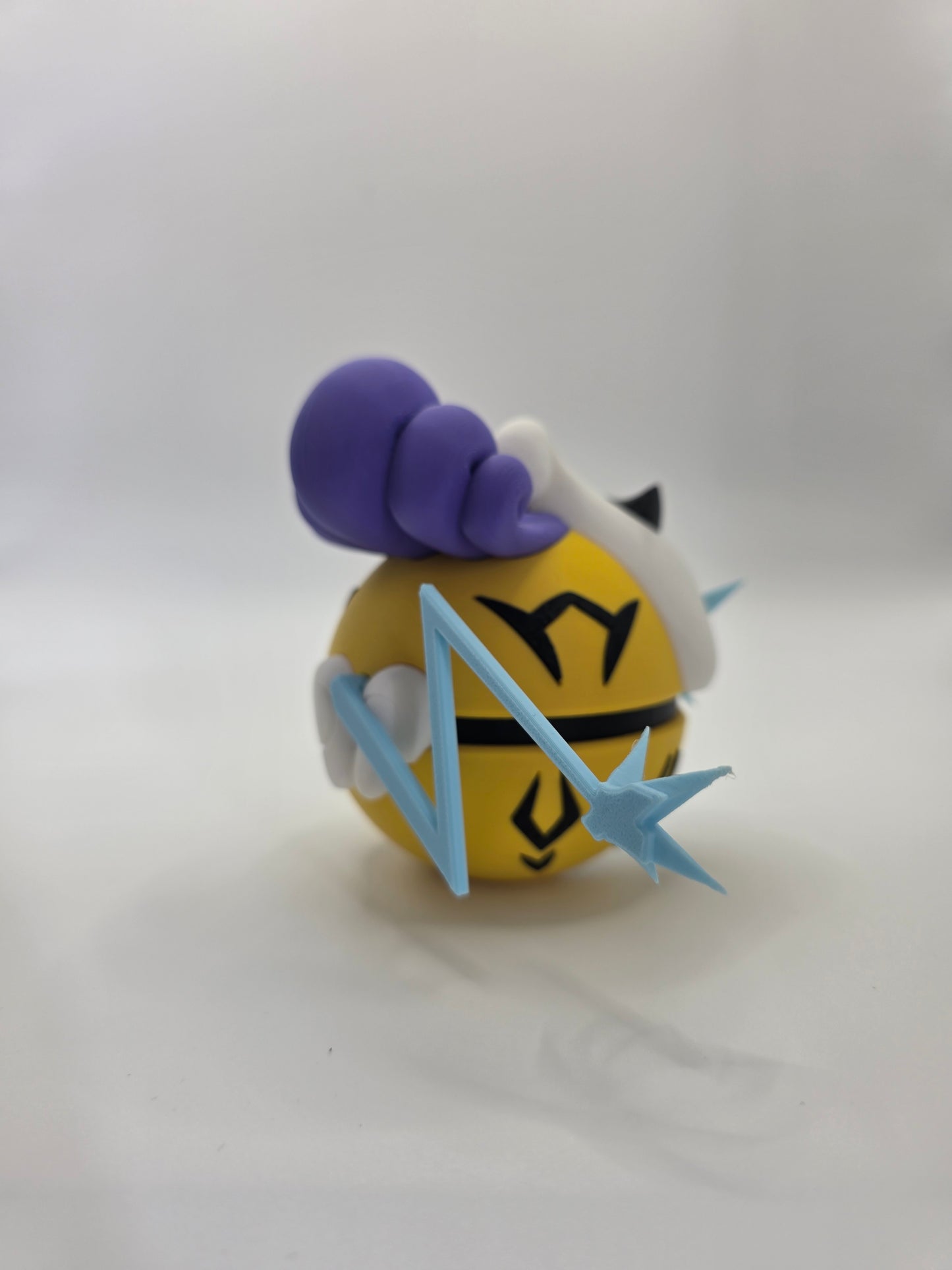 Character Design - 3D Printed Character Ball - Raikou - Unique Display Collectible.