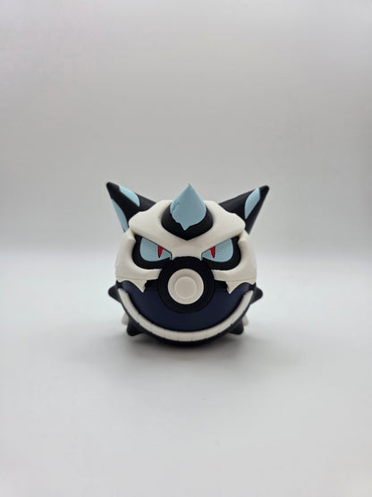 Character Design - 3D Printed Character Ball - Mega Glalie - Unique Display Collectible.