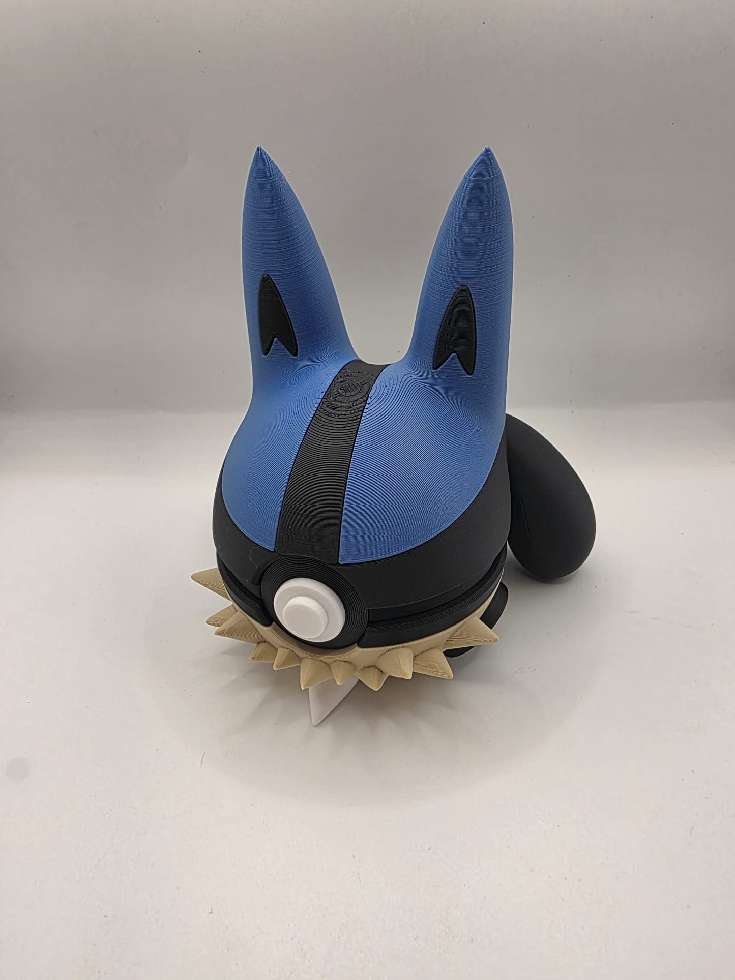 Pokemon Character Design - 3D Printed Pokeball - Lucario - Exclusive Display Collectible.
