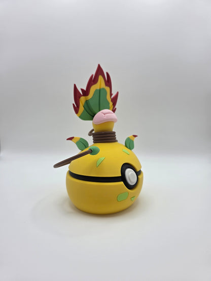 Character Design - 3D Printed Character Ball - Mega Victreebel - Unique Display Collectible.