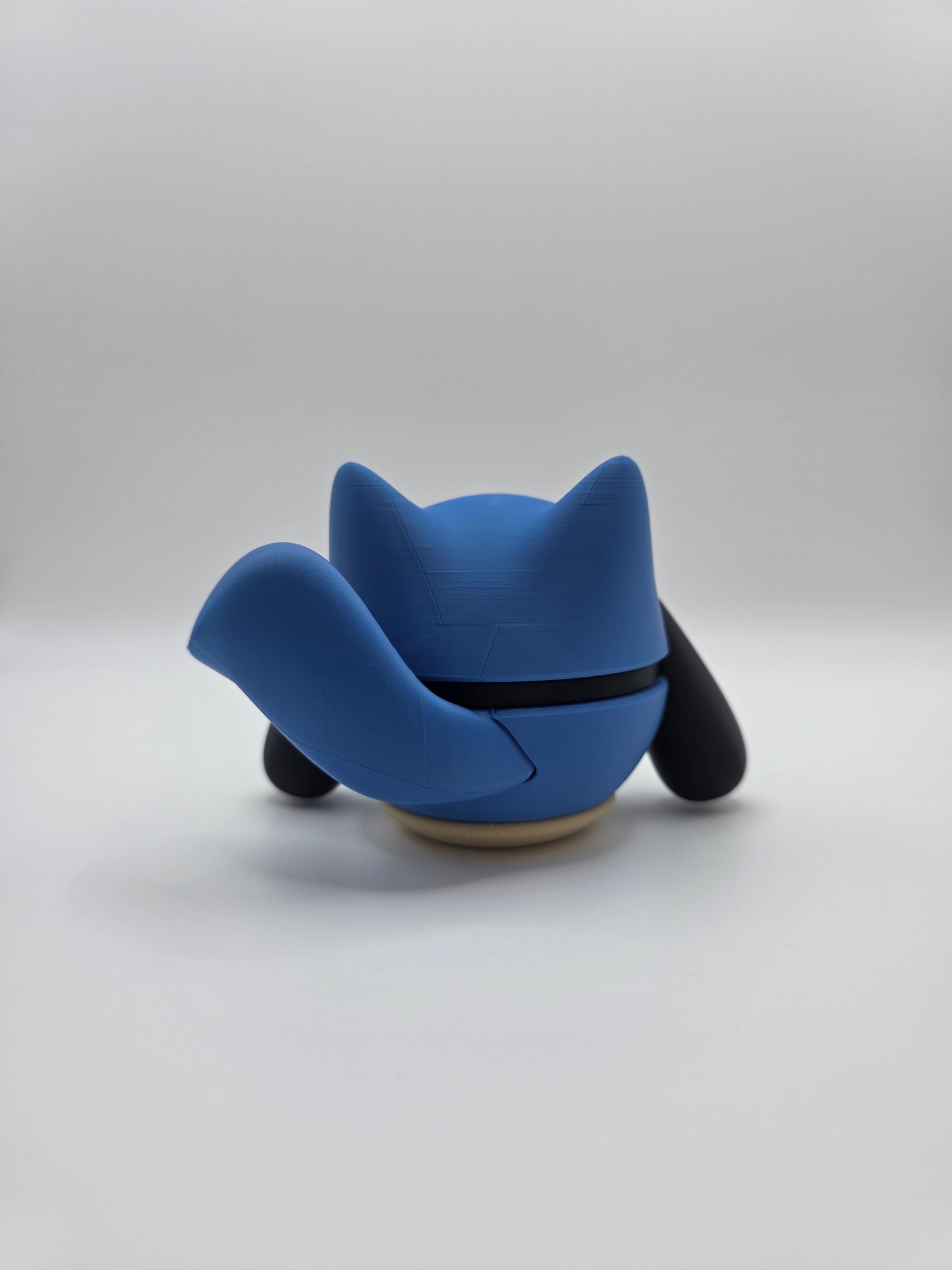 Character Design - 3D Printed Character Ball - Riolu - Unique Display Collectible.