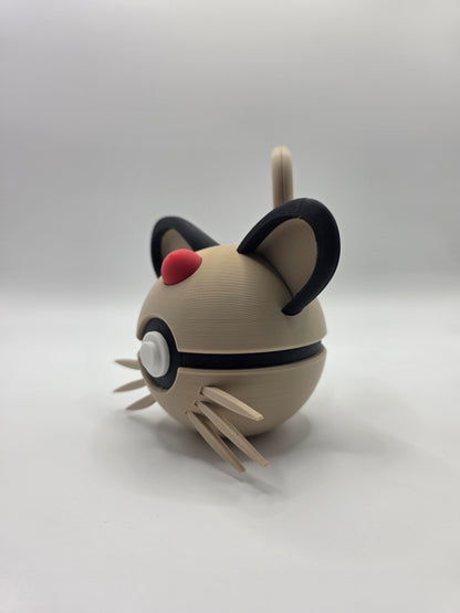 Character Design - 3D Printed Character Ball - Persian - Unique Display Collectible.