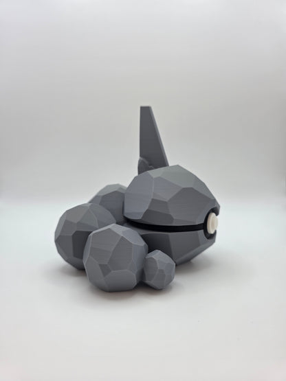 Character Design - 3D Printed Character Ball - Onix - Unique Display Collectible.