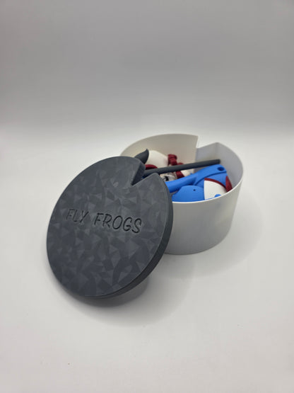 Fancy Pants Fly Frog – Articulated 3D Printed Modular Desk Toy Figurine