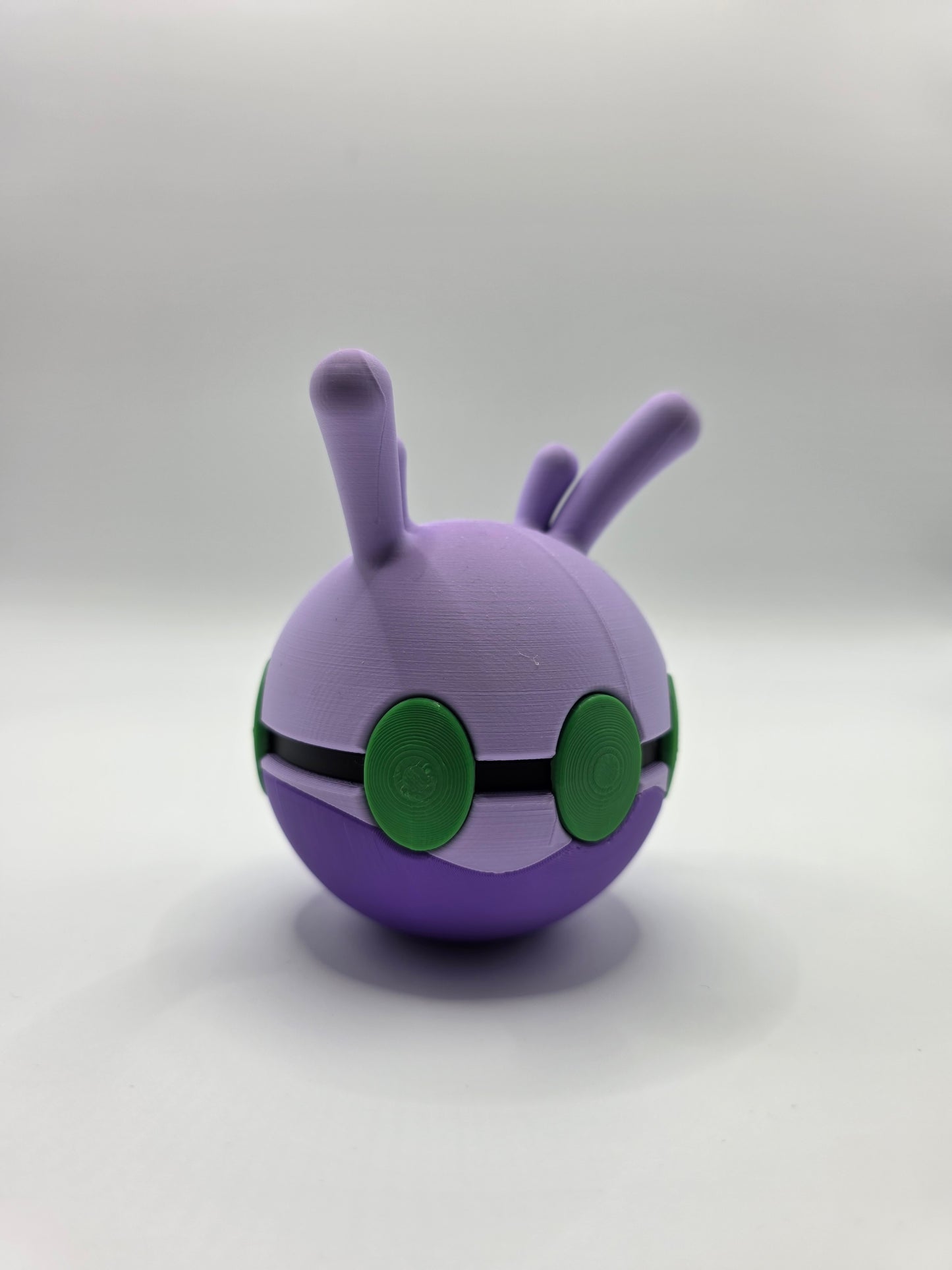 Character Design - 3D Printed Character Ball - Goomy - Unique Display Collectible.