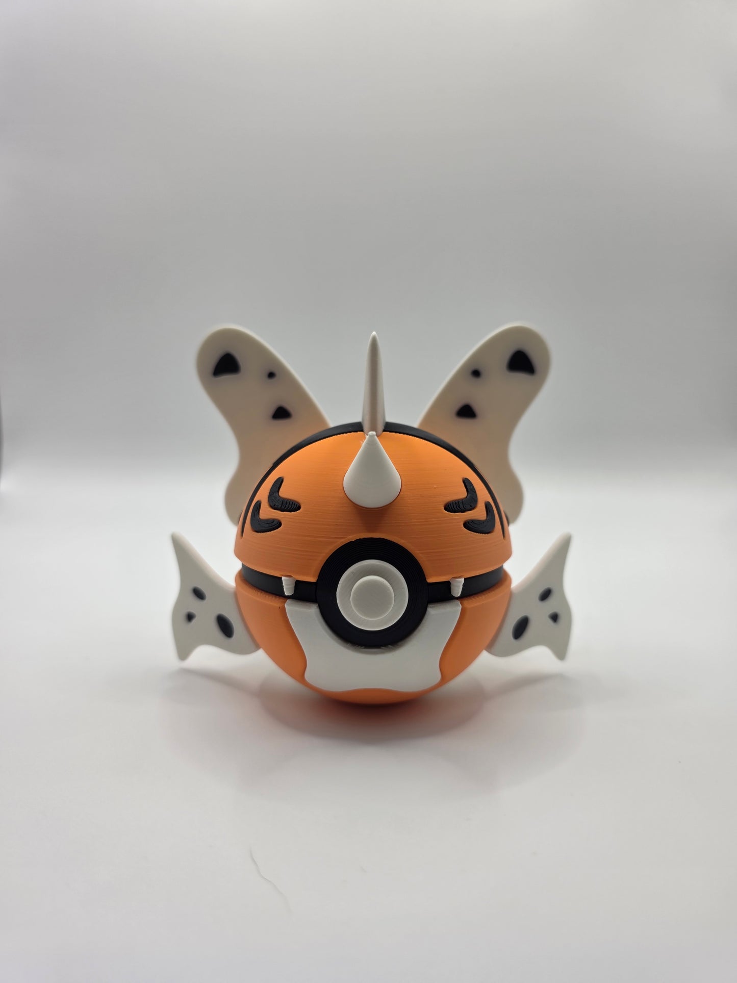 Character Design - 3D Printed Character Ball - Seaking - Unique Display Collectible.