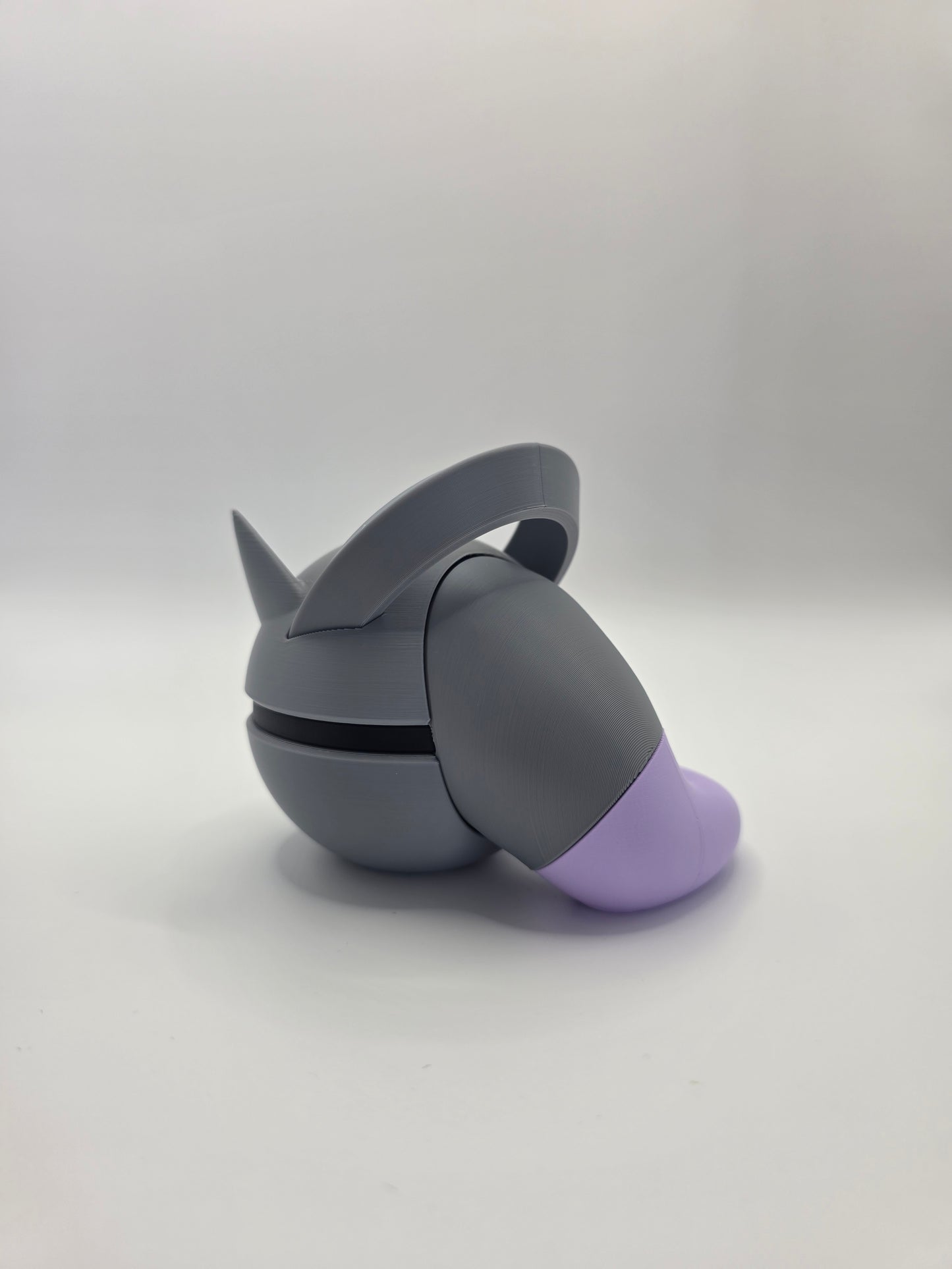 Character Design - 3D Printed Character Ball - Mega Mewtwo Y - Unique Display Collectible.