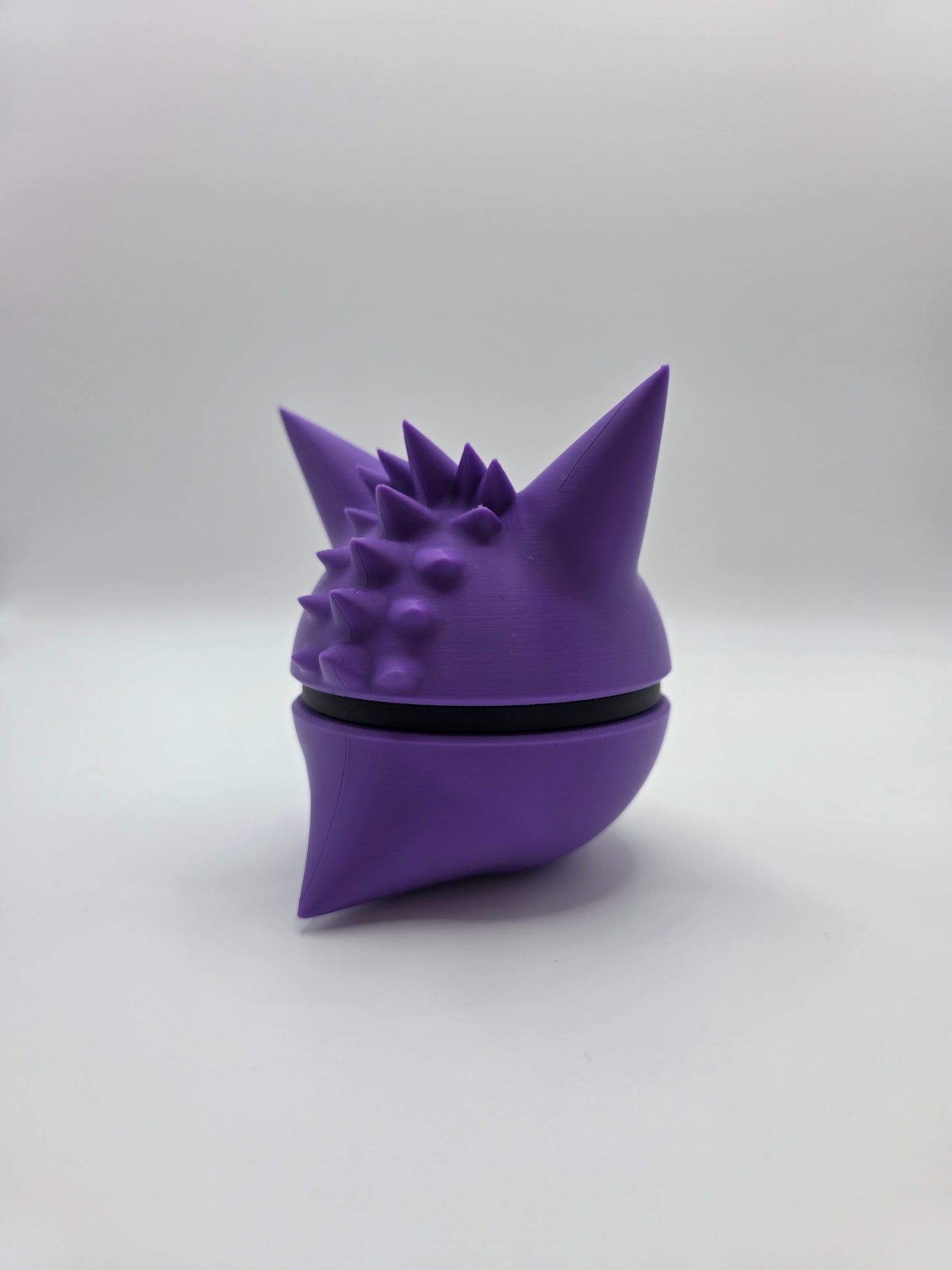 Character Design - 3D Printed Character Ball - Gengar - Unique Display Collectible.