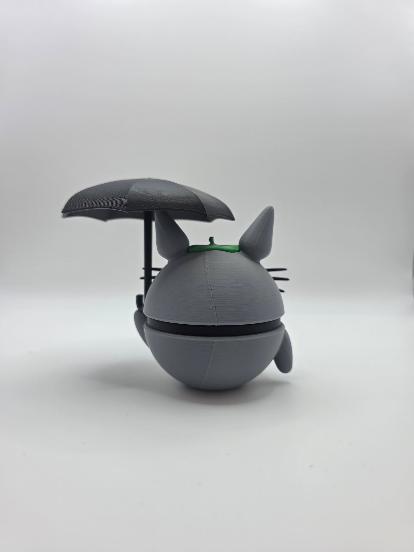 Character Design - 3D Printed Character Ball - Totoro - Unique Display Collectible.