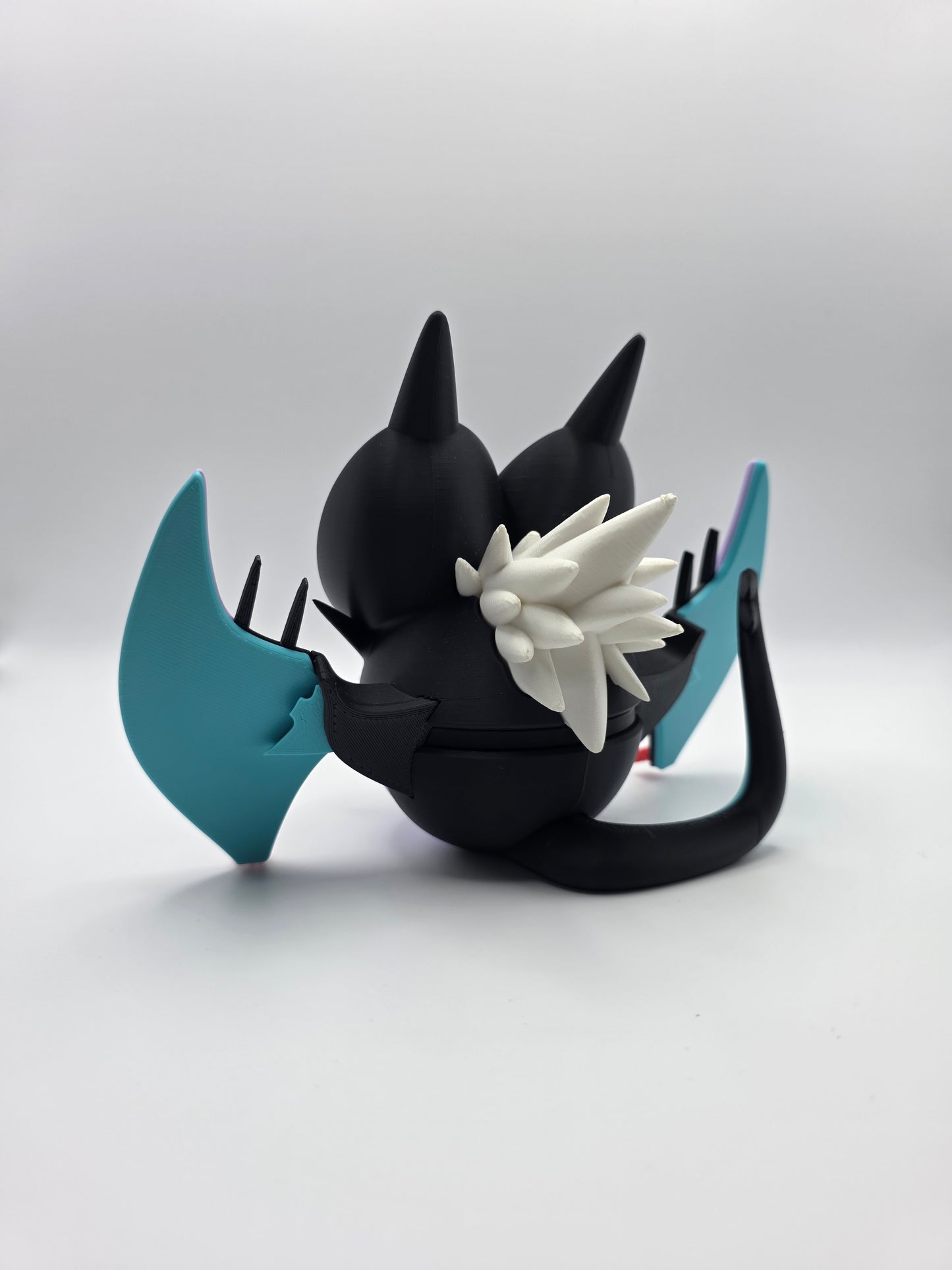 Character Design - 3D Printed Character Ball - Noivern - Unique Display Collectible.