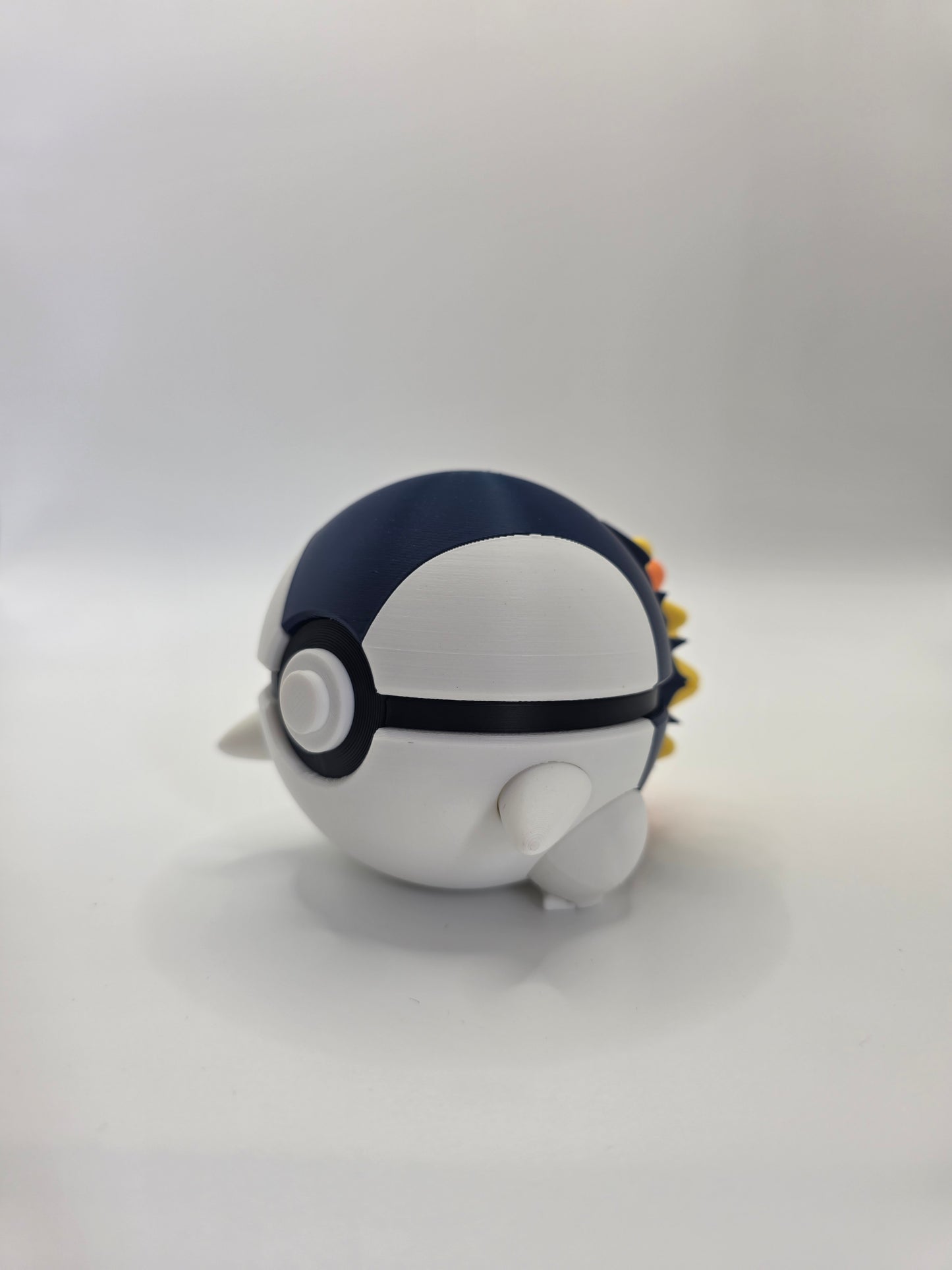 Character Design - 3D Printed Character Ball - Cyndaquil - Unique Display Collectible.