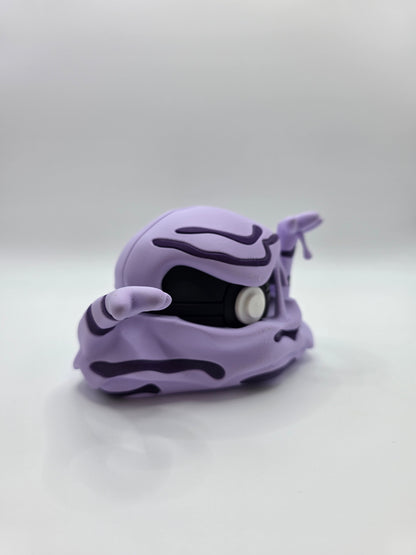 Character Design - 3D Printed Character Ball - Muk - Unique Display Collectible.