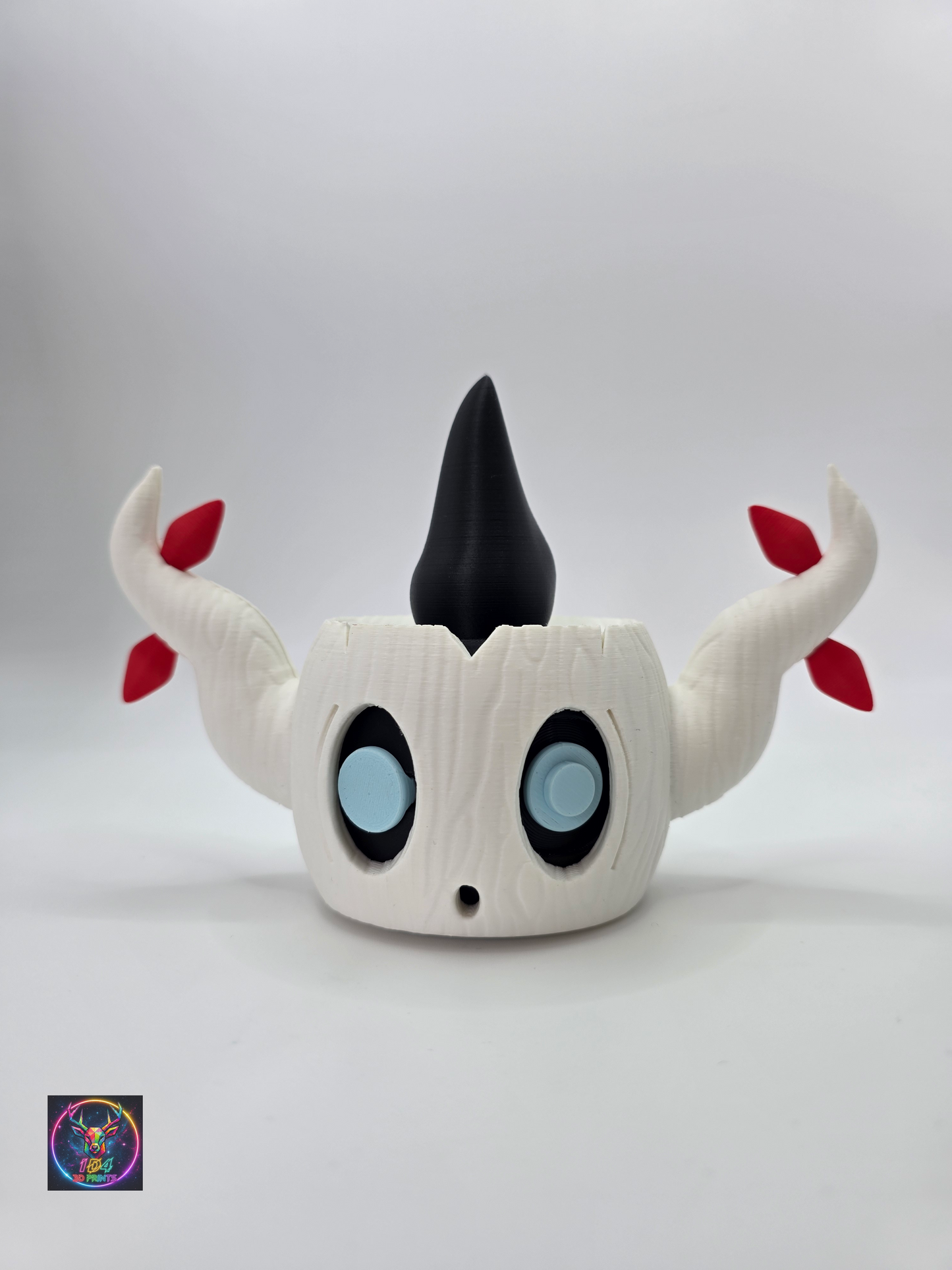 Character Design - 3D Printed Character Ball - Phantump - Unique Display Collectible.