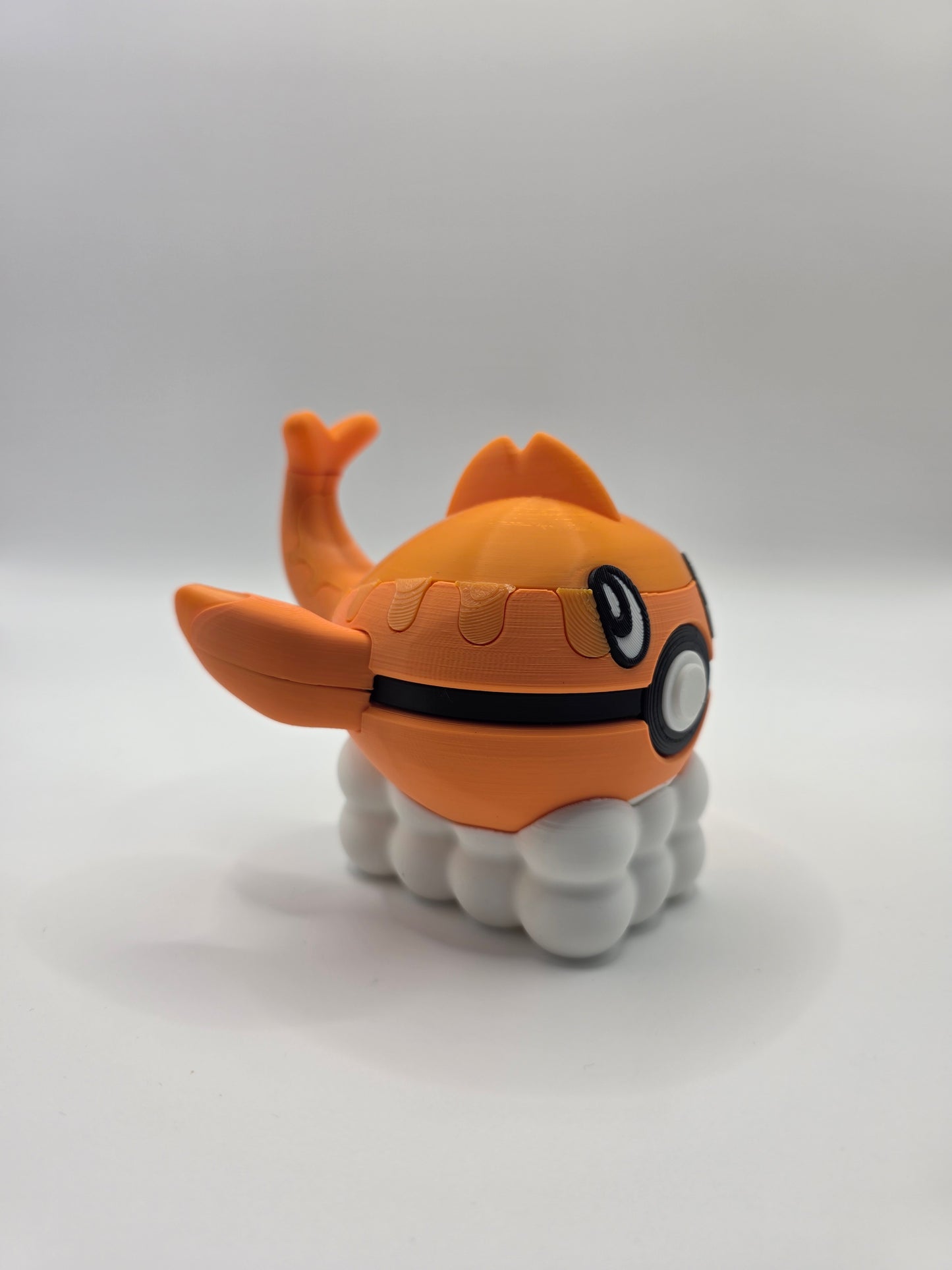 Character Design - 3D Printed Character Ball - Tatsugiri - Unique Display Collectible.