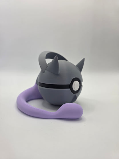 Character Design - 3D Printed Character Ball - Mega Mewtwo Y - Unique Display Collectible.