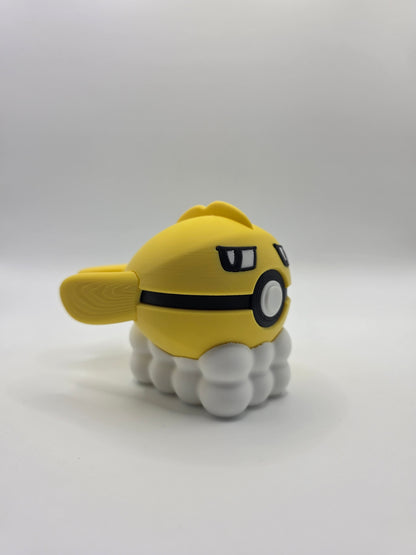 Character Design - 3D Printed Character Ball - Tatsugiri - Unique Display Collectible.