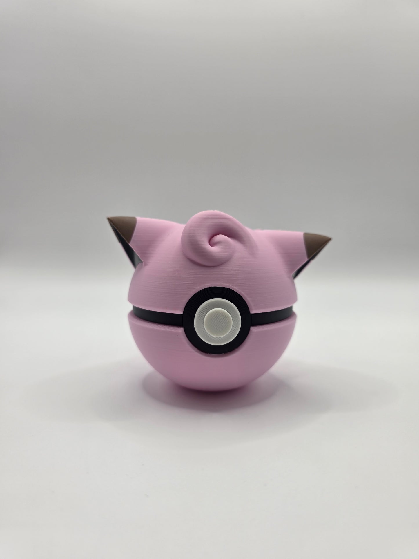 Character Design - 3D Printed Character Ball - Clefairy - Unique Display Collectible.
